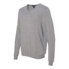 Van Heusen Men's Grey Long Sleeve V-Neck Sweater