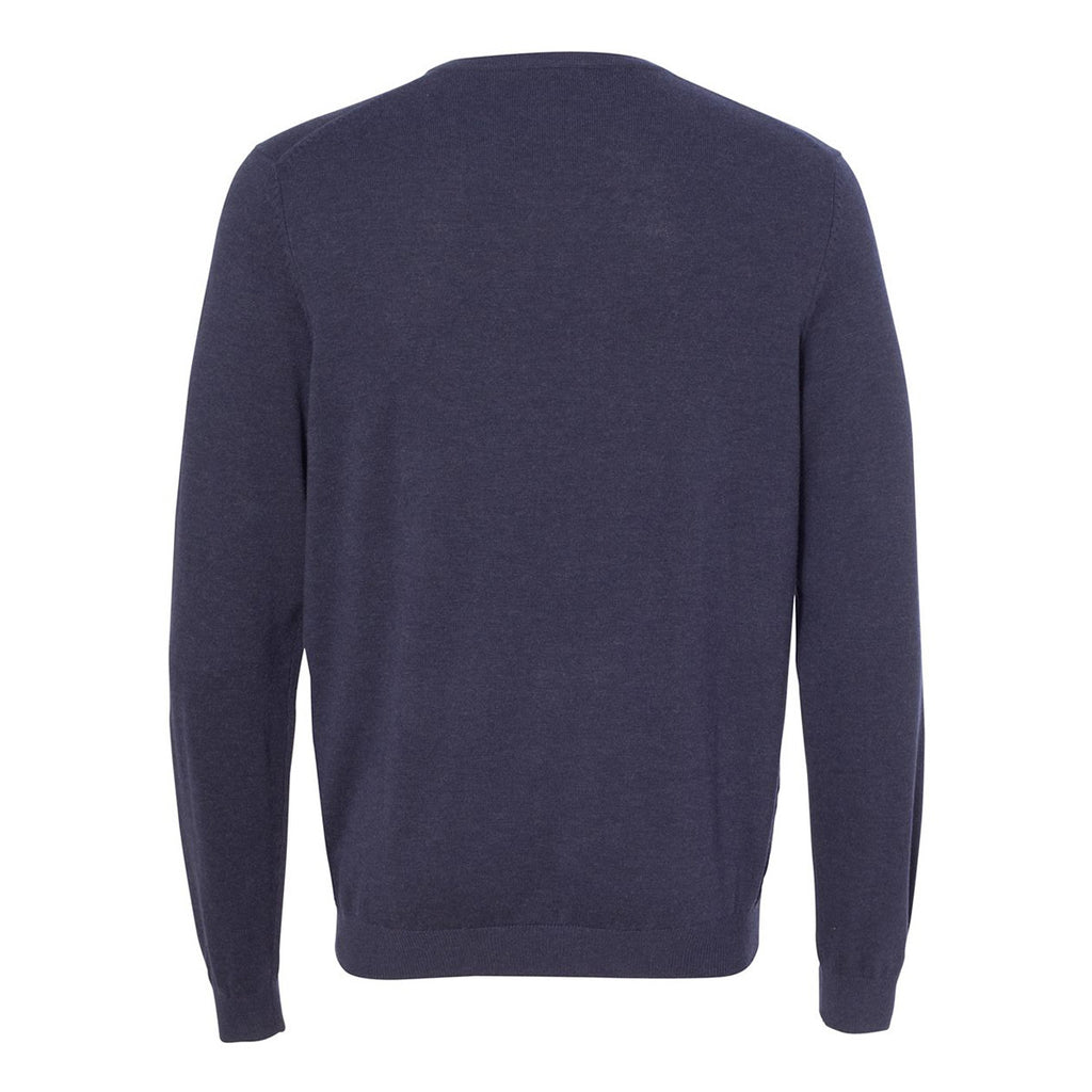 Van Heusen Men's Navy Long Sleeve V-Neck Sweater