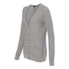 Van Heusen Women's Grey Long Sleeve Cardigan Sweater