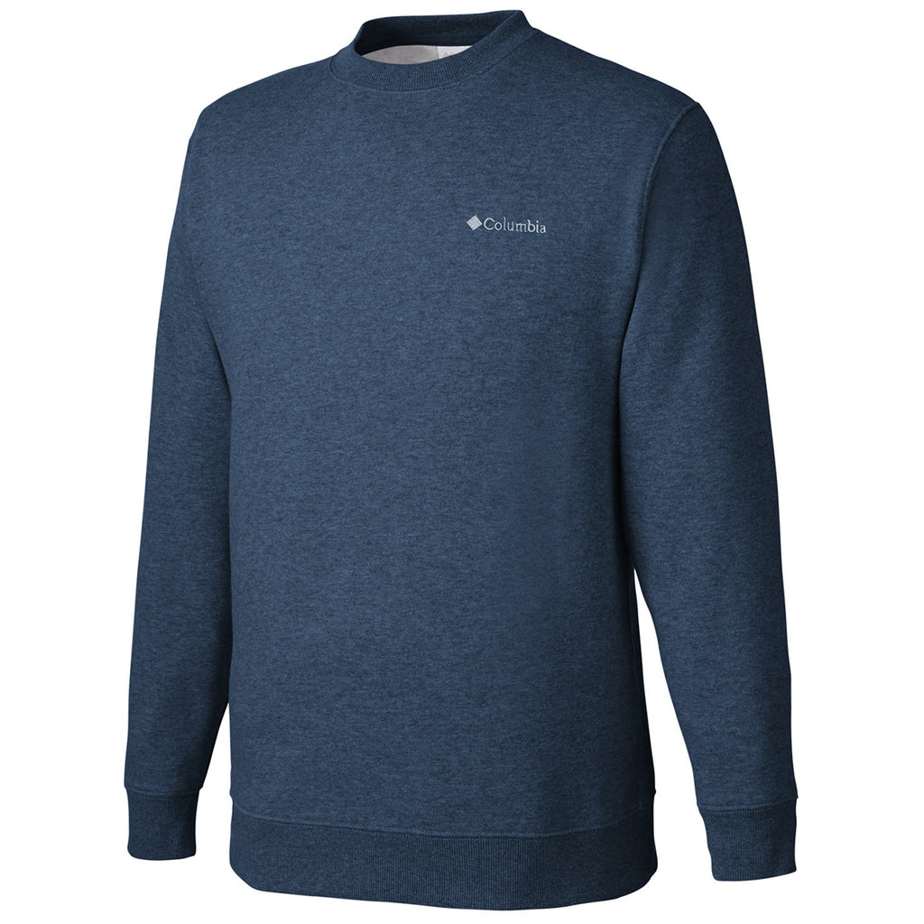 Columbia Men's Collegiate Navy Hart Mountain Crew