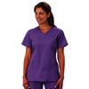 White Swan Women's Purple Fundamentals Modern Wrap Top