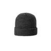 Richardson Black Waffle Knit Beanie with Cuff