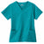 White Swan Women's Teal Fundamentals V-Neck Top