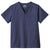 White Swan New Navy Fundamentals V-Neck Top