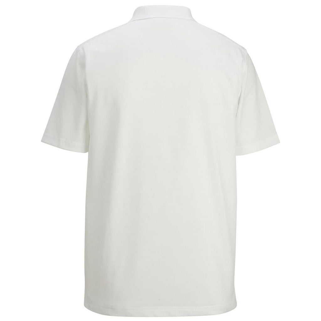 Edwards Men's White Ultimate Lightweight Snag-Proof Polo