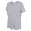 Next Level Women's Heather Grey Ideal Flow Tee