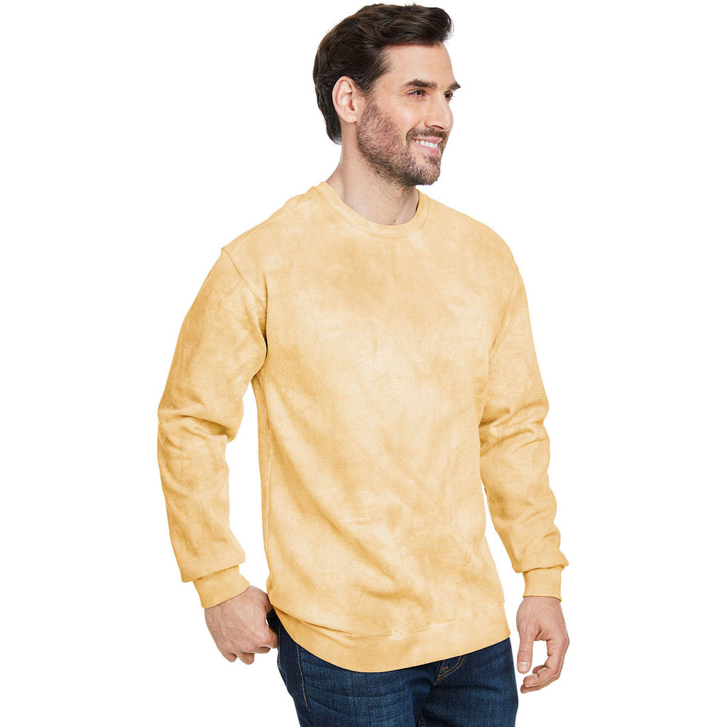 Comfort Colors Men's Citrine Color Blast Crewneck Sweatshirt