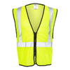 ML Kishigo Men's Lime Class 2 Zippered Mesh Economy Vest