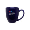 ETS Cobalt Blue Bistro Ceramic Mug 15 oz