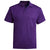 Edwards Men's Purple Hi-Performance Mesh Short Sleeve Polo