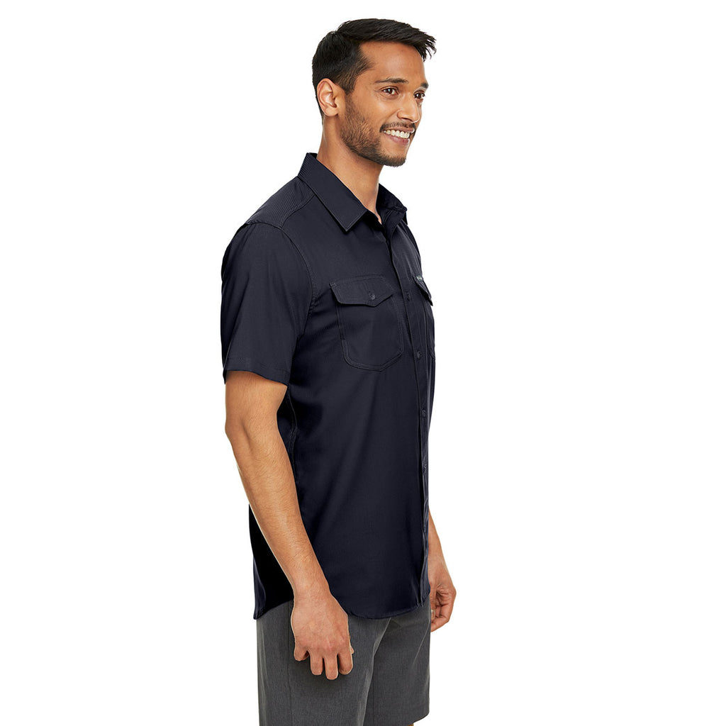 Columbia Men's Black Utilizer II Solid Performance Short-Sleeve Shirt