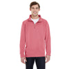 Comfort Colors Men's Crimson 9.5 oz. Quarter-Zip Sweatshirt