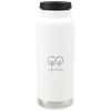 Klean Kanteen White Eco TKWide 32oz Bottle with Loop Cap