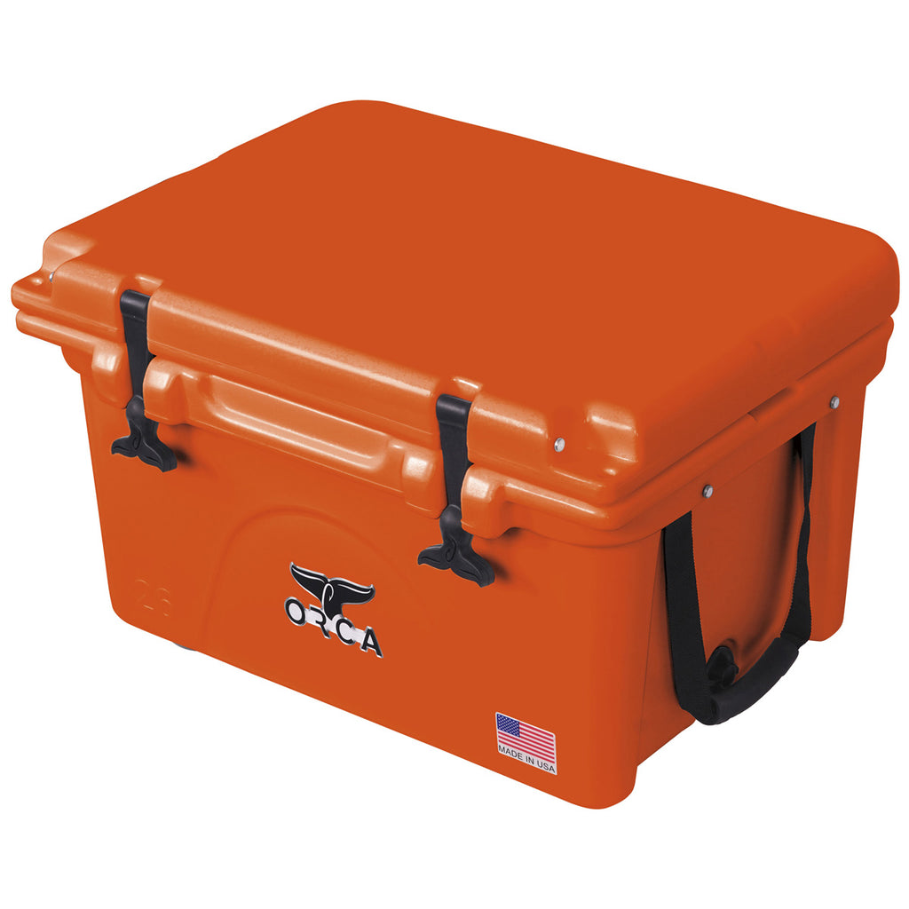 ORCA Blaze Orange 26 Quart Cooler