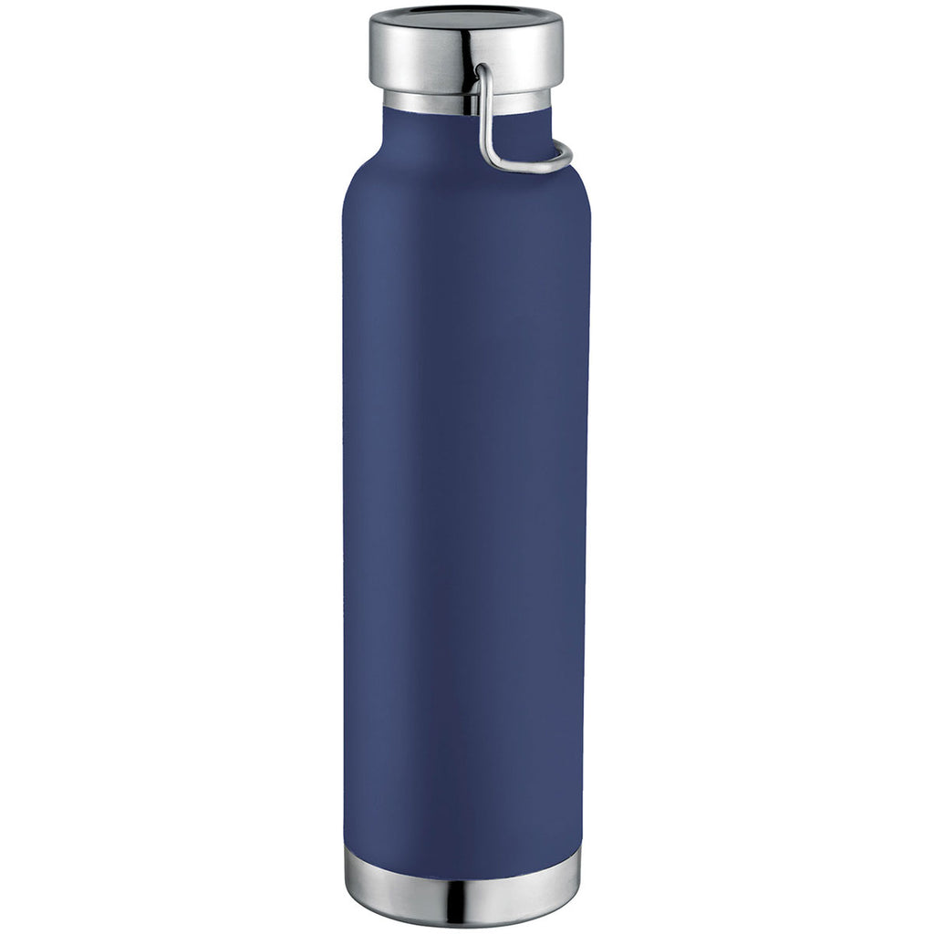 Leed's Navy Thor Copper Vacuum Insulated Bottle 22oz