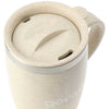 Leed's Beige Dagon Wheat Straw Mug with Stainless Liner 14 oz