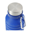 Leed's Blue Zigoo Silicone Collapsible Bottle 18oz