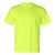 Bayside Men's Safety Green USA-Made 50/50 Short Sleeve T-Shirt