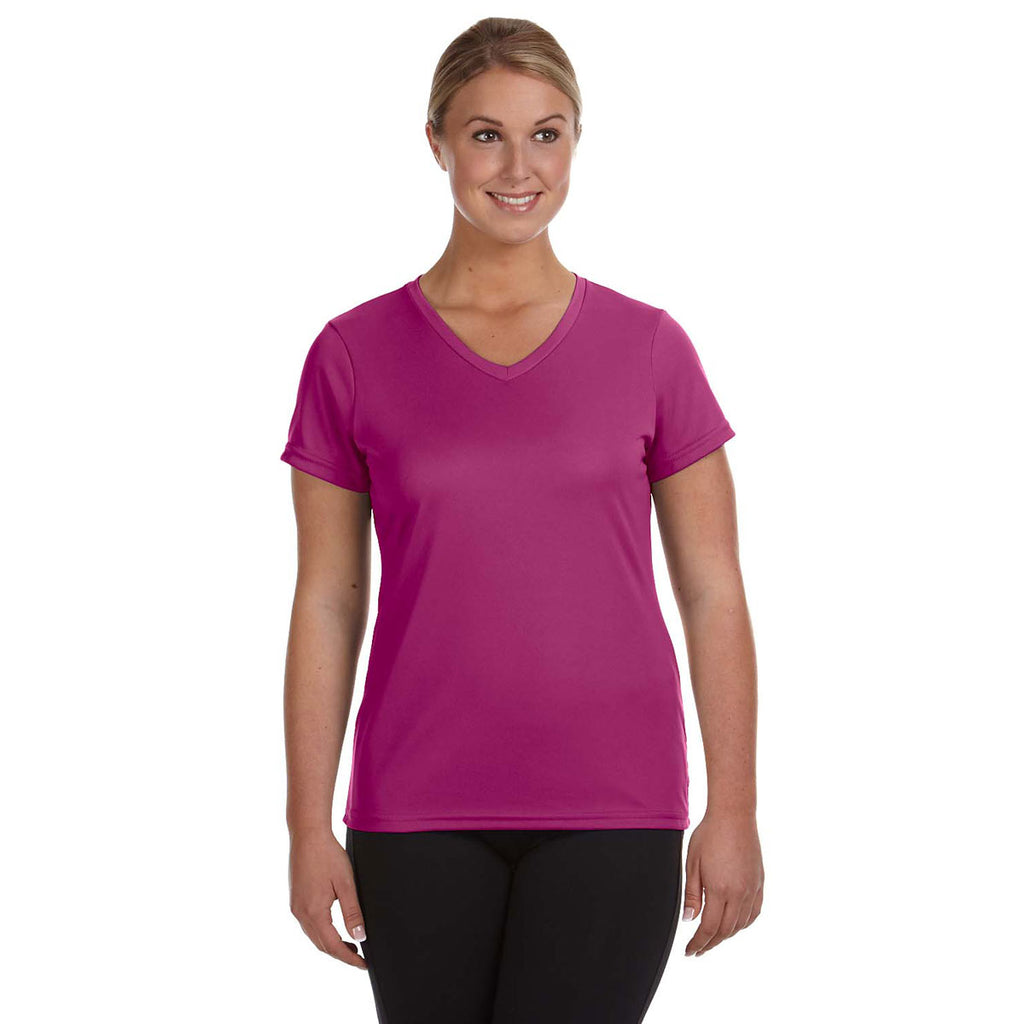 Augusta Sportswear Women's Power Pink Wicking-T-Shirt