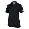 adidas Women's Black/White Team Iconic Coaches Polo