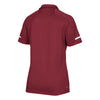 adidas Women's Collegiate Burgundy/White Team Iconic Coaches Polo