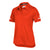 adidas Women's Collegiate Orange/White Team Iconic Coaches Polo