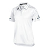 adidas Women's White/Onix Team Iconic Coaches Polo