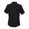 Vantage Women's Black Woven Camp Shirt