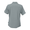 Vantage Women's Grey Woven Camp Shirt