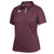 adidas Women's Collegiate Burgundy Climacool Utility Polo