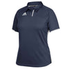 adidas Women's Collegiate Navy Climacool Utility Polo