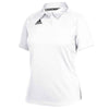 adidas Women's White Climacool Utility Polo