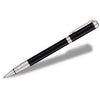 Waterman Black Lacquer Chrome Trim Perspective Rollerball Pen with Black Ink