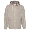 Weatherproof Men's Khaki Vintage Hooded Rain Jacket