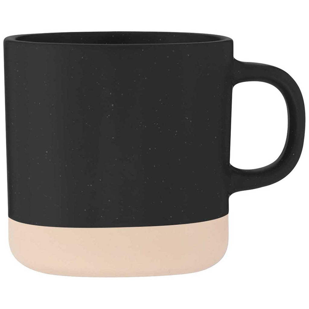 ETS Black 11 oz Clay Mug