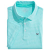 Vineyard Vines Men's White/Flats Destin Stripe Sankaty Performance Polo