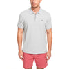 Vineyard Vines Men's Light Grey Heather Edgartown Pique Polo