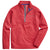 Vineyard Vines Men's Printed Sailors Red Striped Sankaty Quarter-Zip Pullover