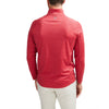 Vineyard Vines Men's Printed Sailors Red Striped Sankaty Quarter-Zip Pullover