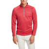 Vineyard Vines Men's Printed Sailors Red Striped Sankaty Quarter-Zip Pullover