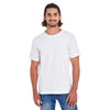 American Apparel Unisex White Organic Fine Jersey T-Shirt