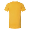 American Apparel Unisex Gold Fine Jersey Short Sleeve T-Shirt