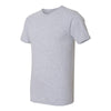 American Apparel Unisex Heather Grey Fine Jersey Short Sleeve T-Shirt