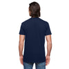 American Apparel Unisex Navy Power Washed T-Shirt