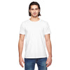 American Apparel Unisex White Power Washed T-Shirt