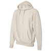 Weatherproof Men's Oatmeal Cross Weave Hooded Sweatshirt