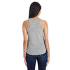 Threadfast Women's Silver Blizzard Jersey Racer Tank