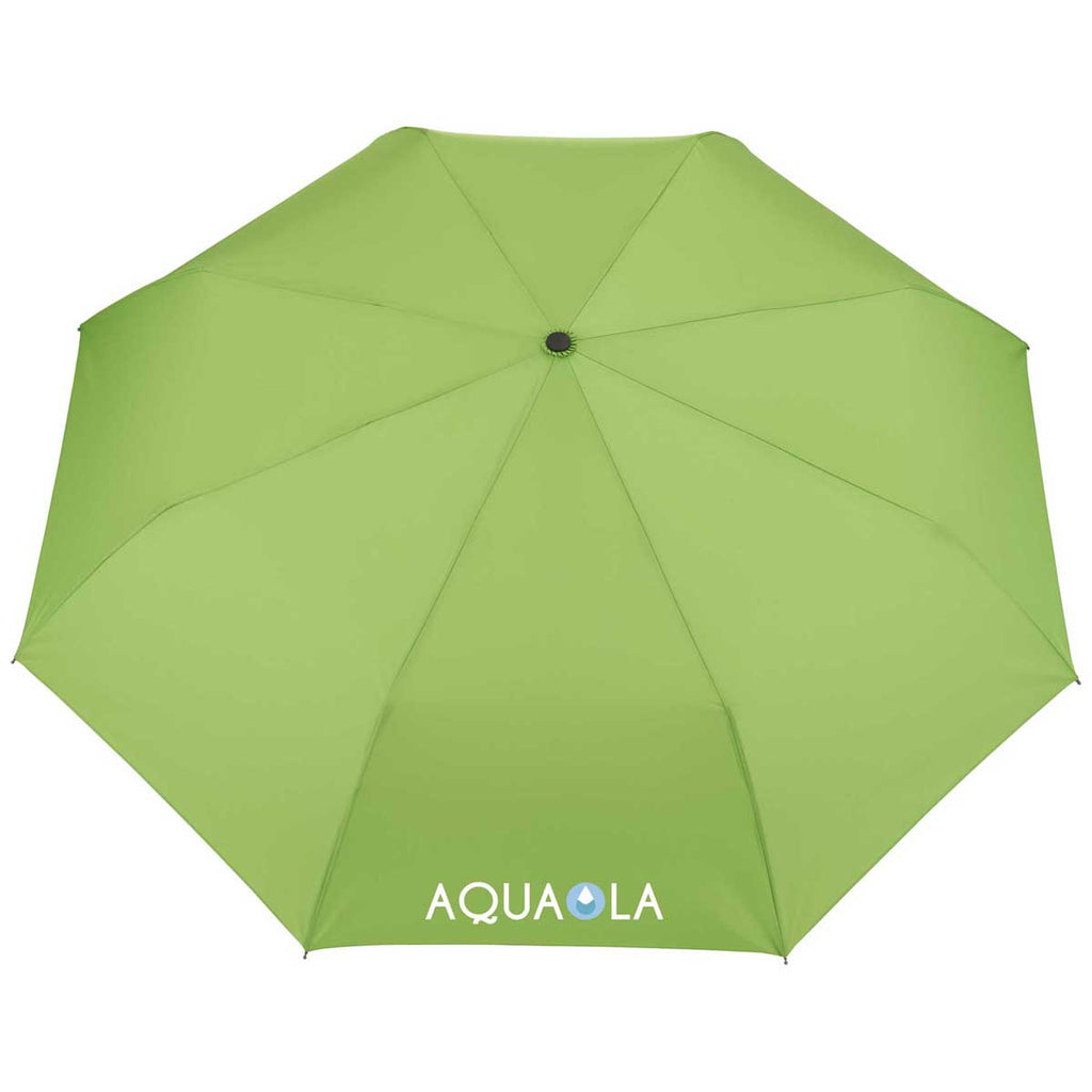 Stromberg Lime 42" Recycled PET Auto Open/Close Folding Umbrella