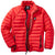 AKHG Men's Buoy Red Eco Puffin Mock Jacket