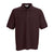 Vantage Men's Deep Maroon Soft-Blend Double-Tuck Pique Polo